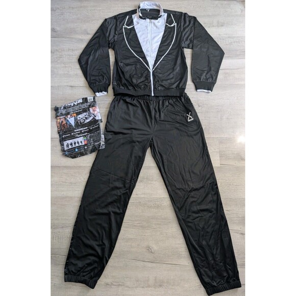 Traxedo Classic Tuxedo Tracksuit Men's Sz XL Black - Picture 1 of 16